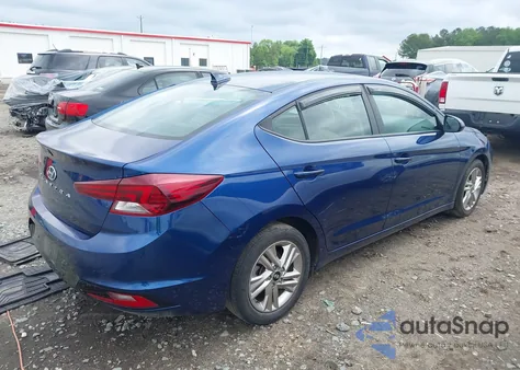 2020 Hyundai Elantra Sel из США, поврежденный, VIN 5NPD84LF6LH510202
